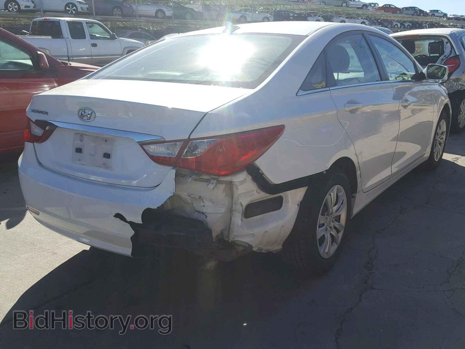 2012 HYUNDAI SONATA - VIN: 5NPEB4AC3CH326317 - Фото 4