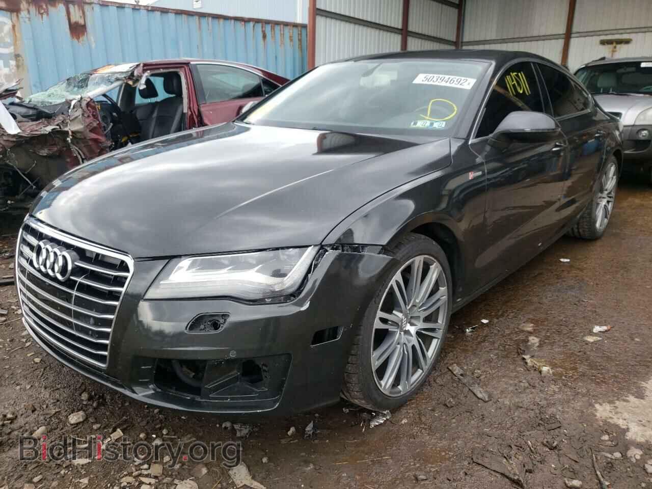 2012 AUDI A7 - VIN: WAUSGCFC2CN010198 - Фото 2