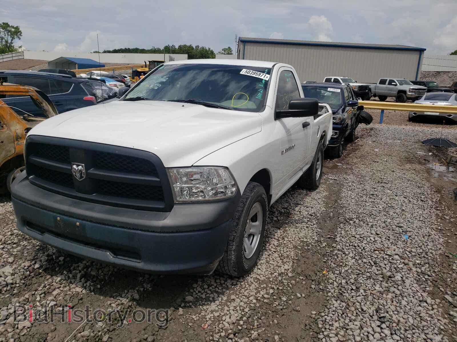 2012 DODGE RAM 1500 - VIN: 3C6JD6AP1CG226725 - Фото 2