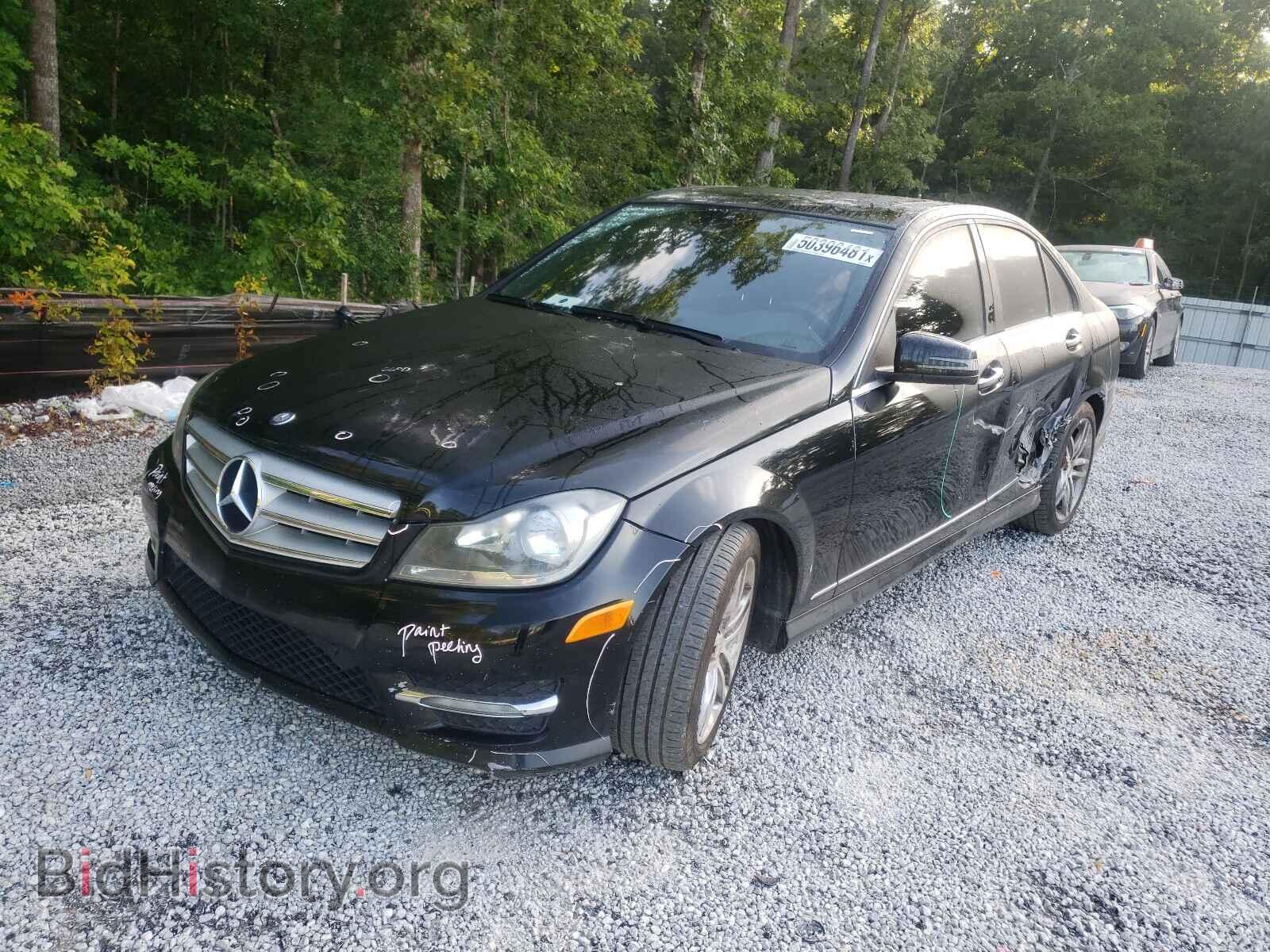 2013 MERCEDES-BENZ C-CLASS - VIN: WDDGF4HB3DR253296 - Фото 2