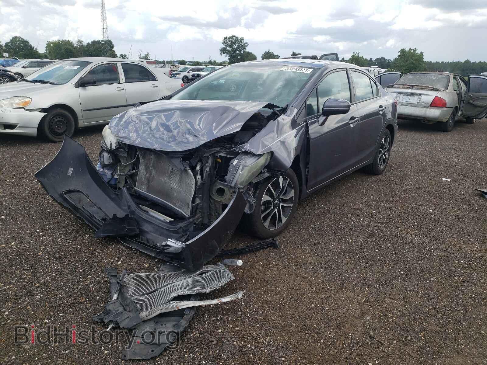 2014 HONDA CIVIC - VIN: 19XFB2F88EE010450 - Фото 2