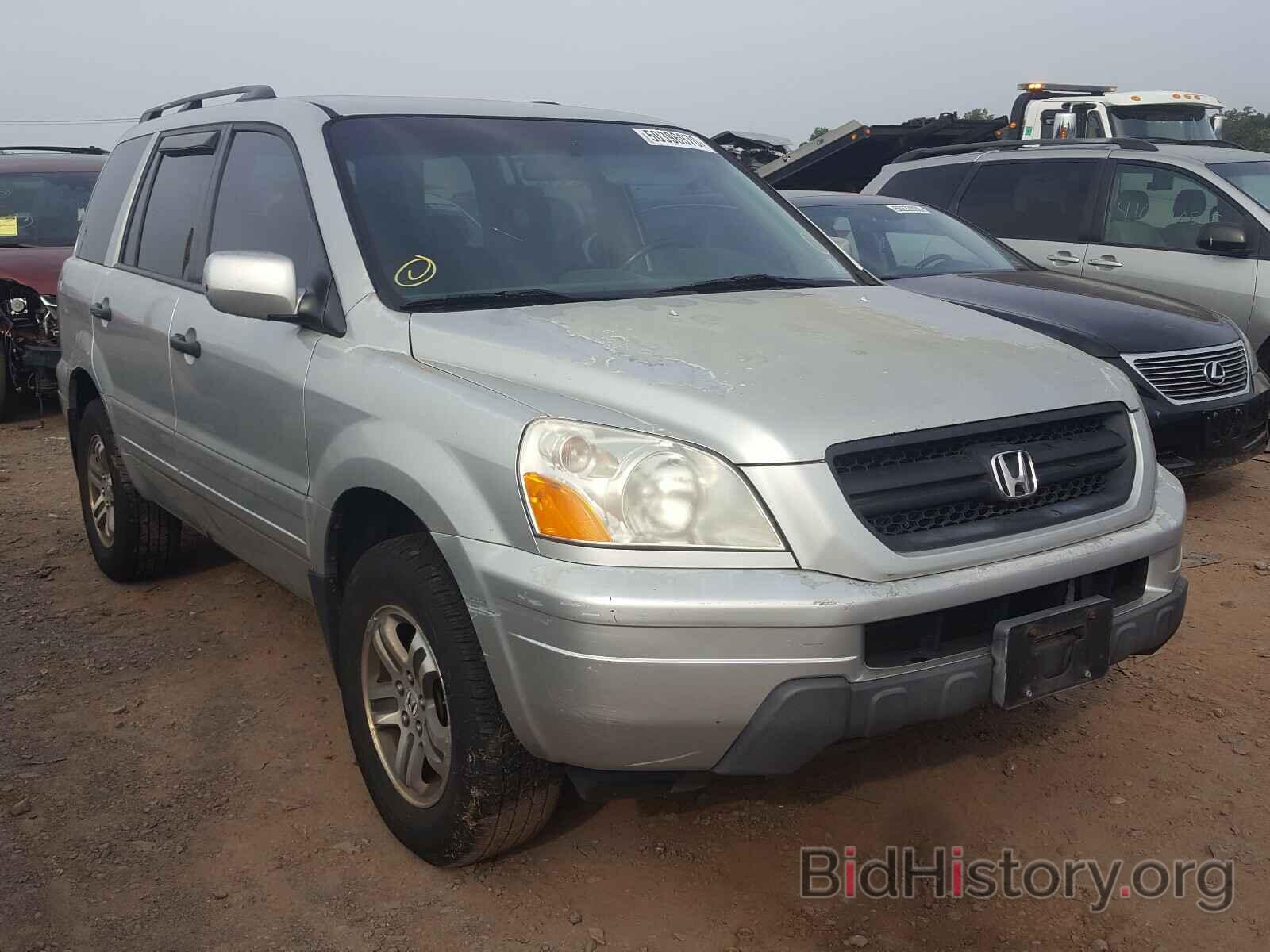 Photo 2HKYF18554H540606 - HONDA PILOT 2004