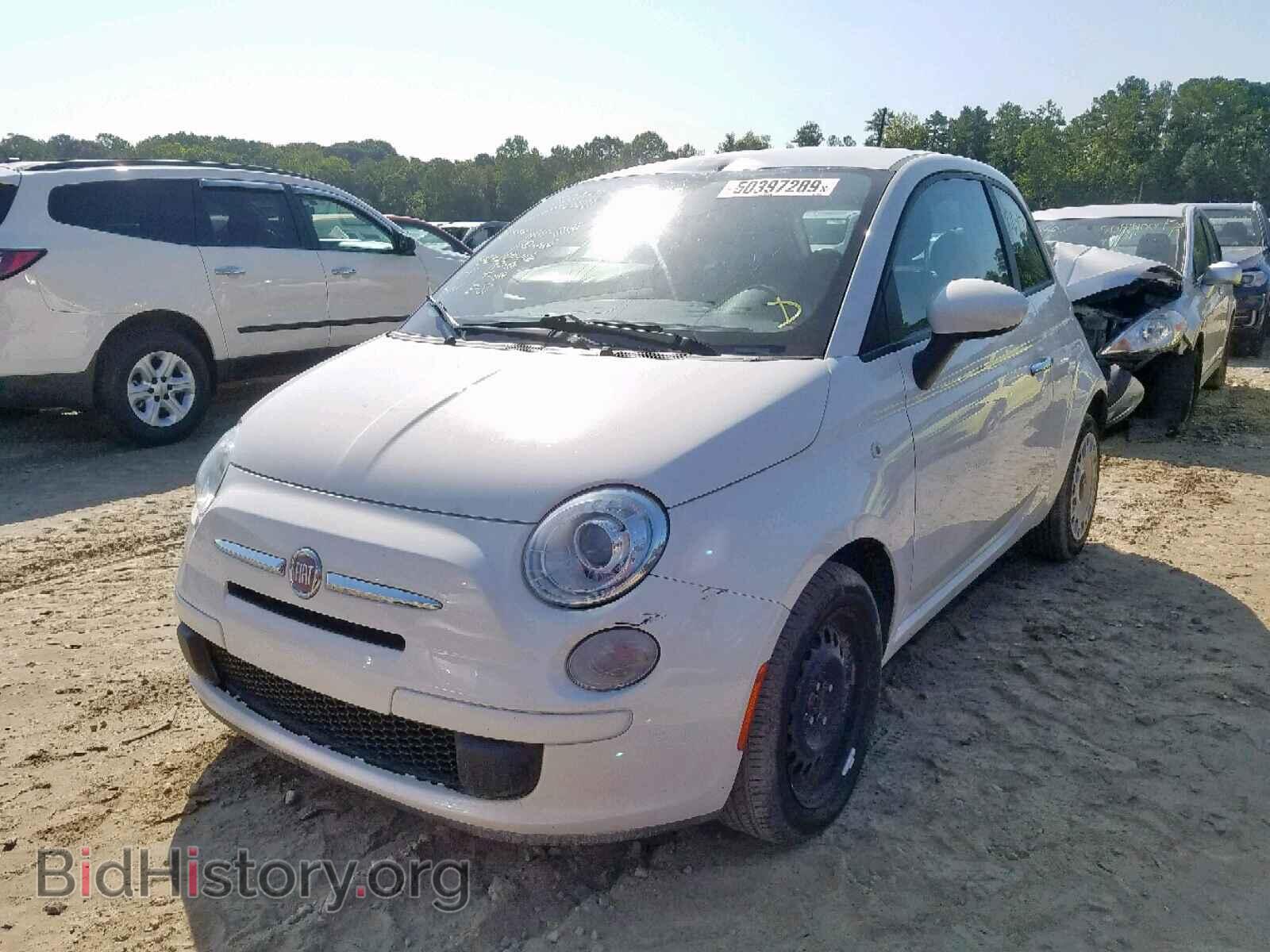 2012 FIAT 500 - VIN: 3C3CFFAR7CT365119 - Фото 2