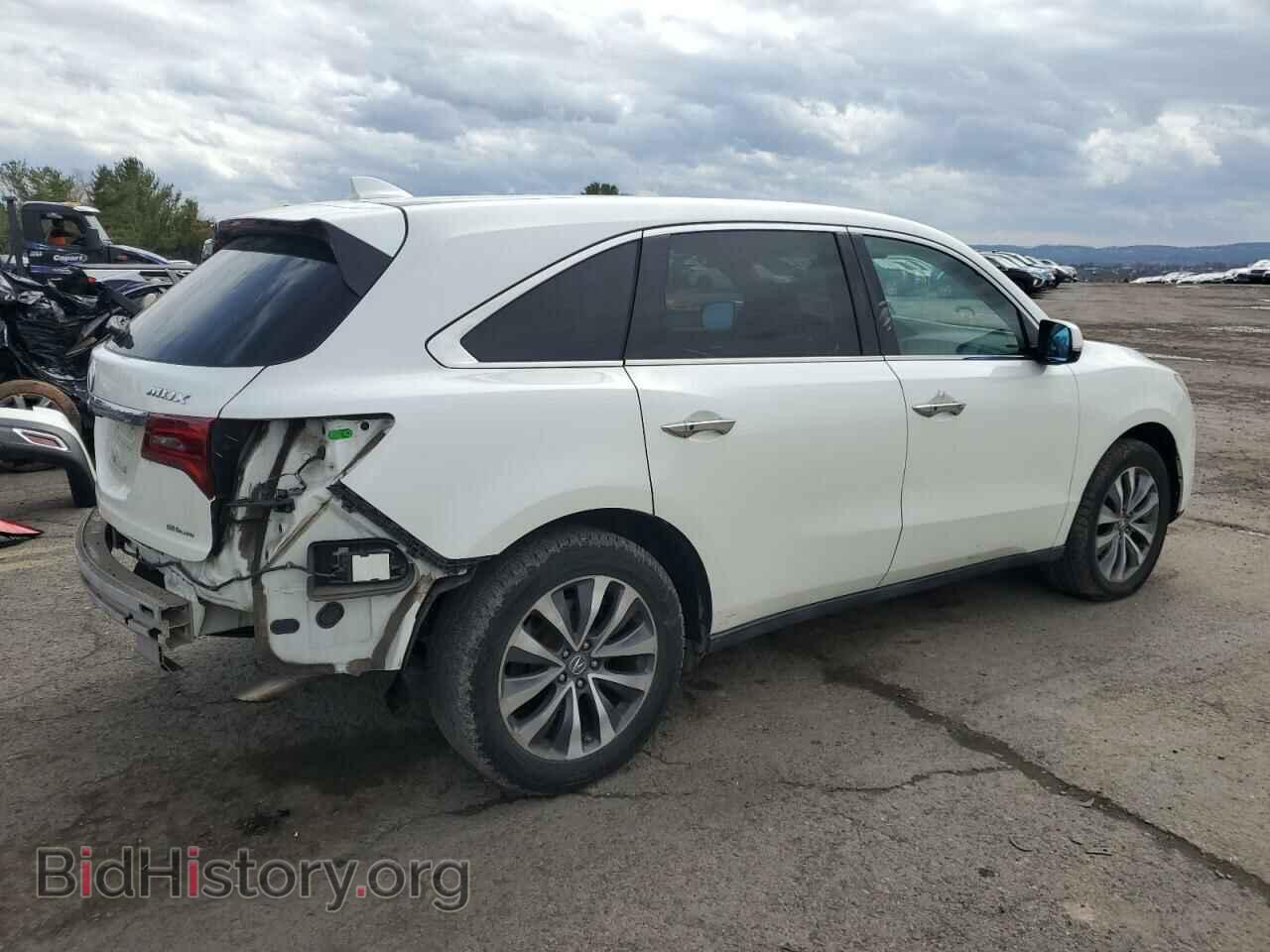 2016 ACURA MDX - VIN: 5FRYD4H41GB012349 - Фото 3
