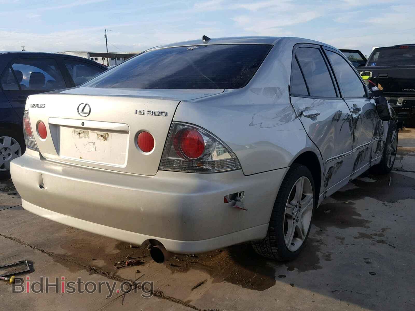 2001 LEXUS IS - VIN: JTHBD182X10031510 - Фото 4