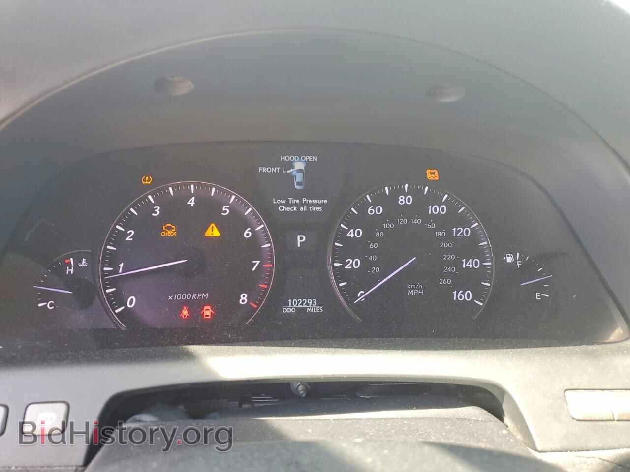 2008 LEXUS LS500 - VIN: JTHBL46F585072831 - Фото 9