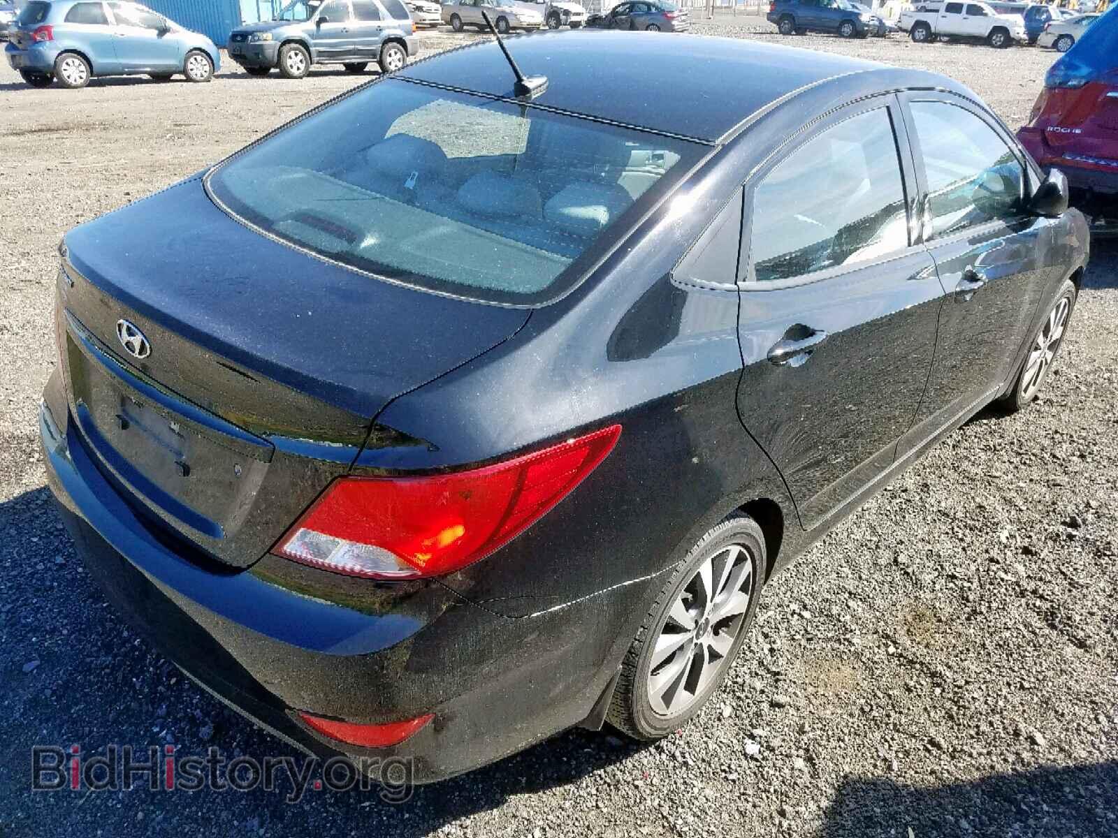 2017 HYUNDAI ACCENT - VIN: KMHCT4AE1HU379631 - Фото 4