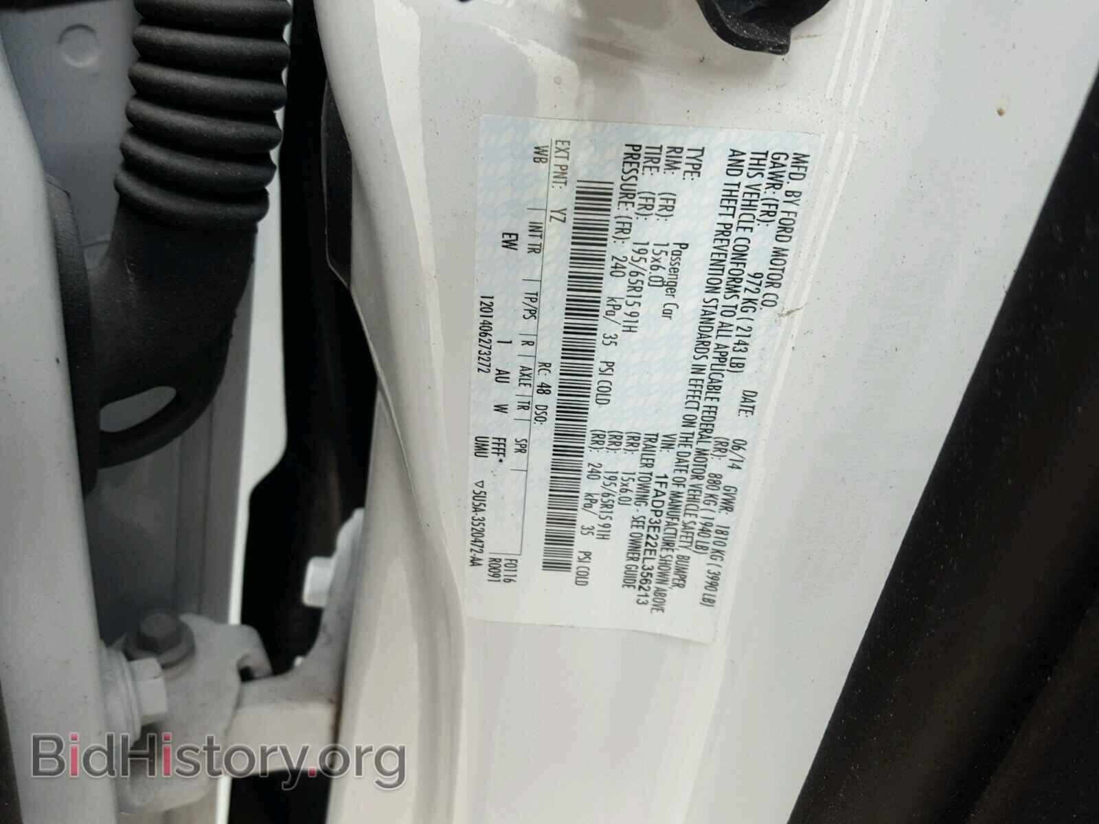 2014 FORD FOCUS - VIN: 1FADP3E22EL356213 - Photo 10