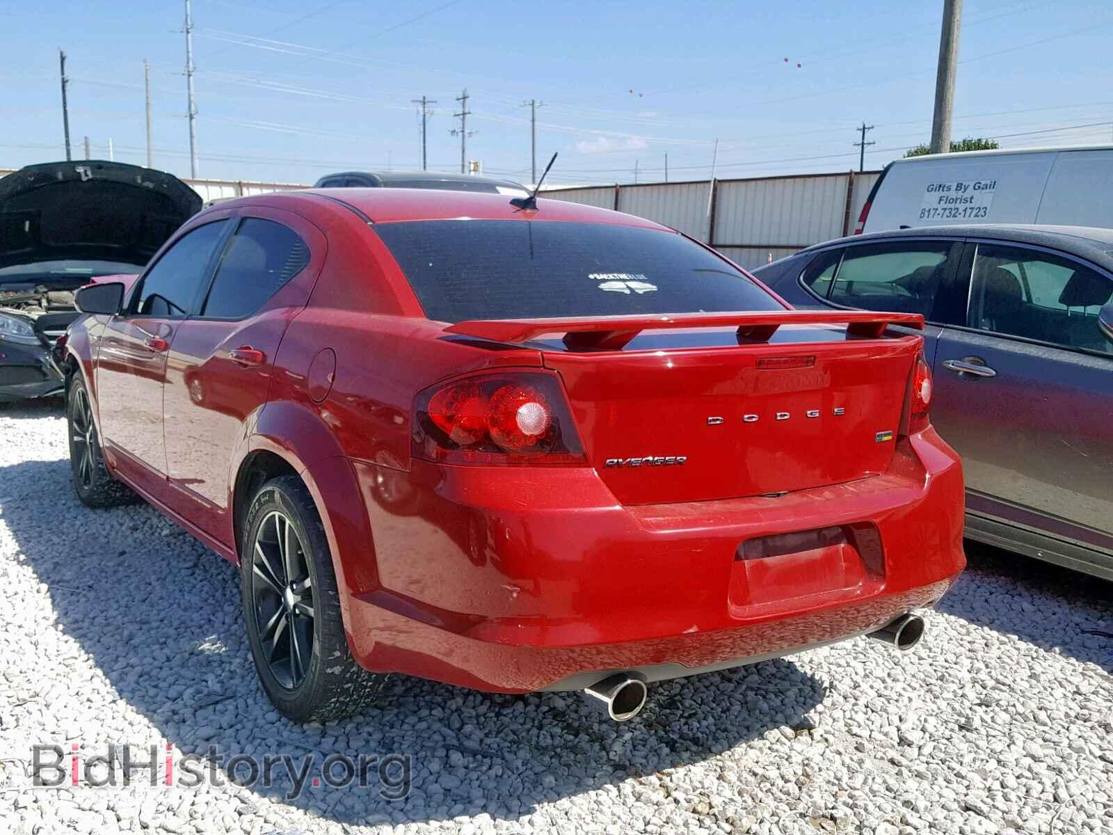 2012 DODGE AVENGER - VIN: 1C3CDZEG3CN246838 - Фото 3