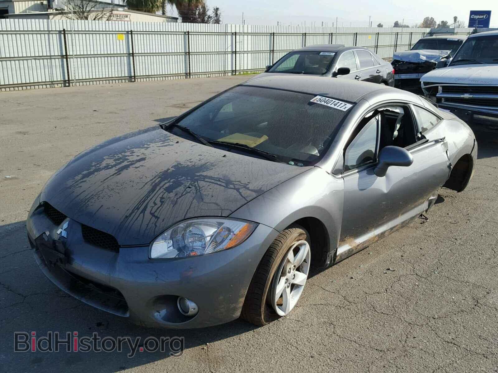 2006 MITSUBISHI ECLIPSE - VIN: 4A3AK34T76E007945 - Фото 2