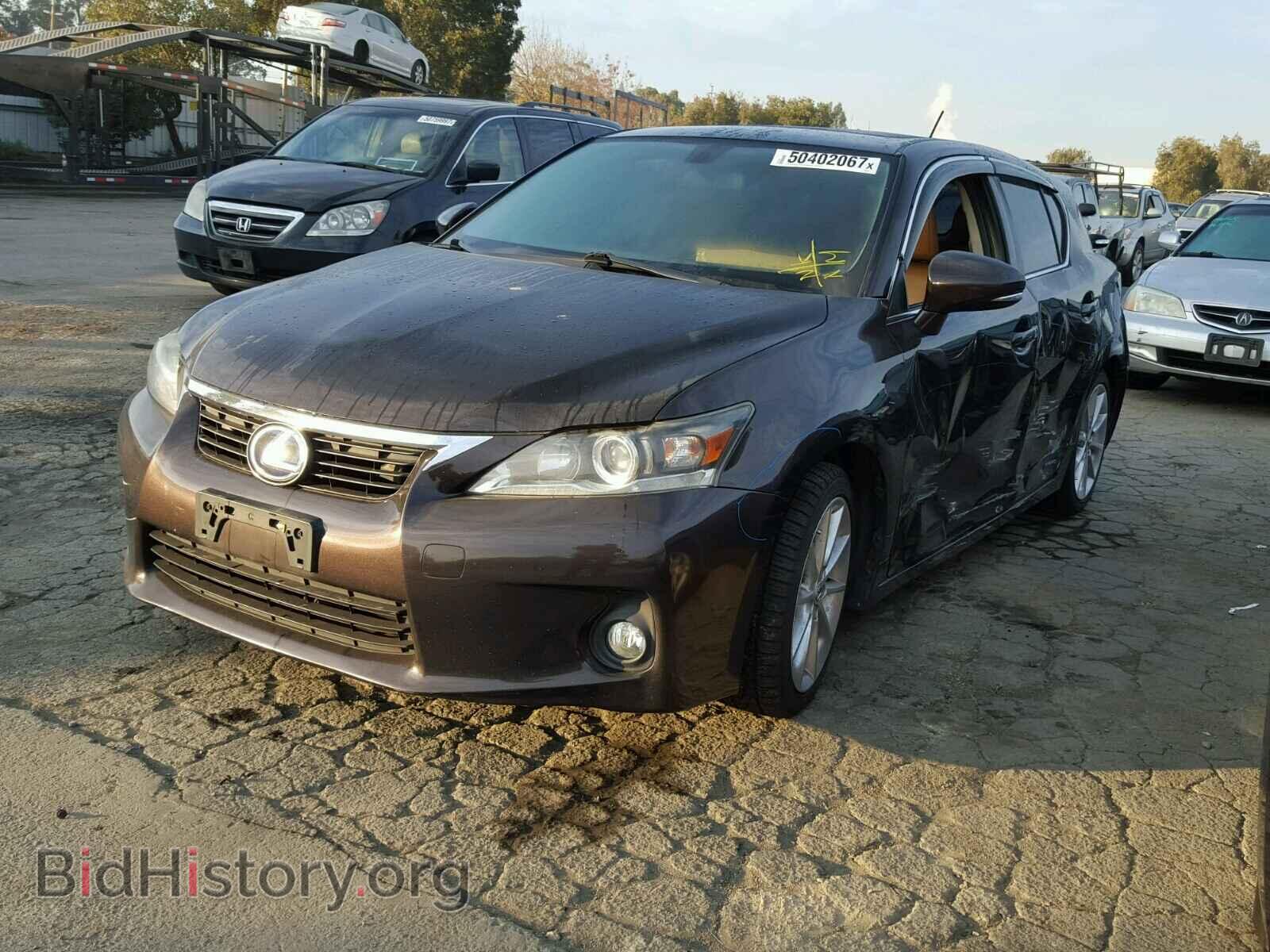 2011 LEXUS CT 200 - VIN: JTHKD5BH3B2005518 - Фото 2