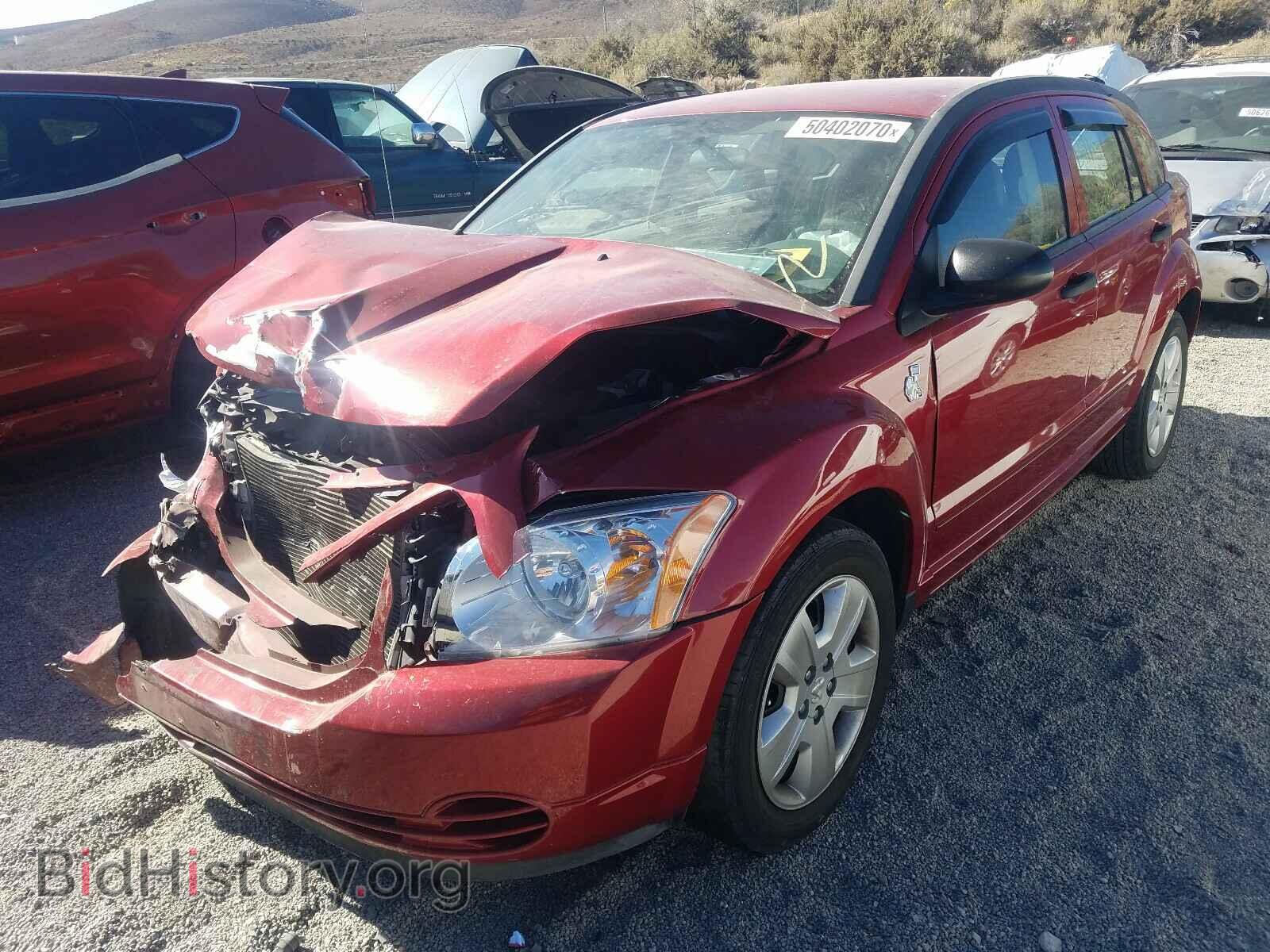 2007 DODGE CALIBER - VIN: 1B3HB48B67D228552 - Фото 2