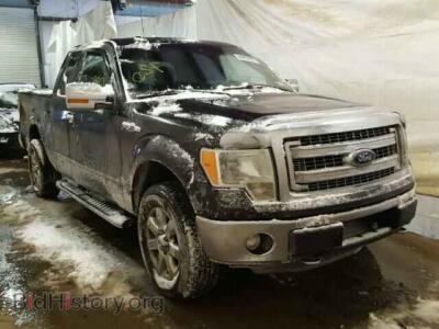 2013 Ford F150 F150 Super, black — VIN 1FTFX1EF7DFB74417, Copart