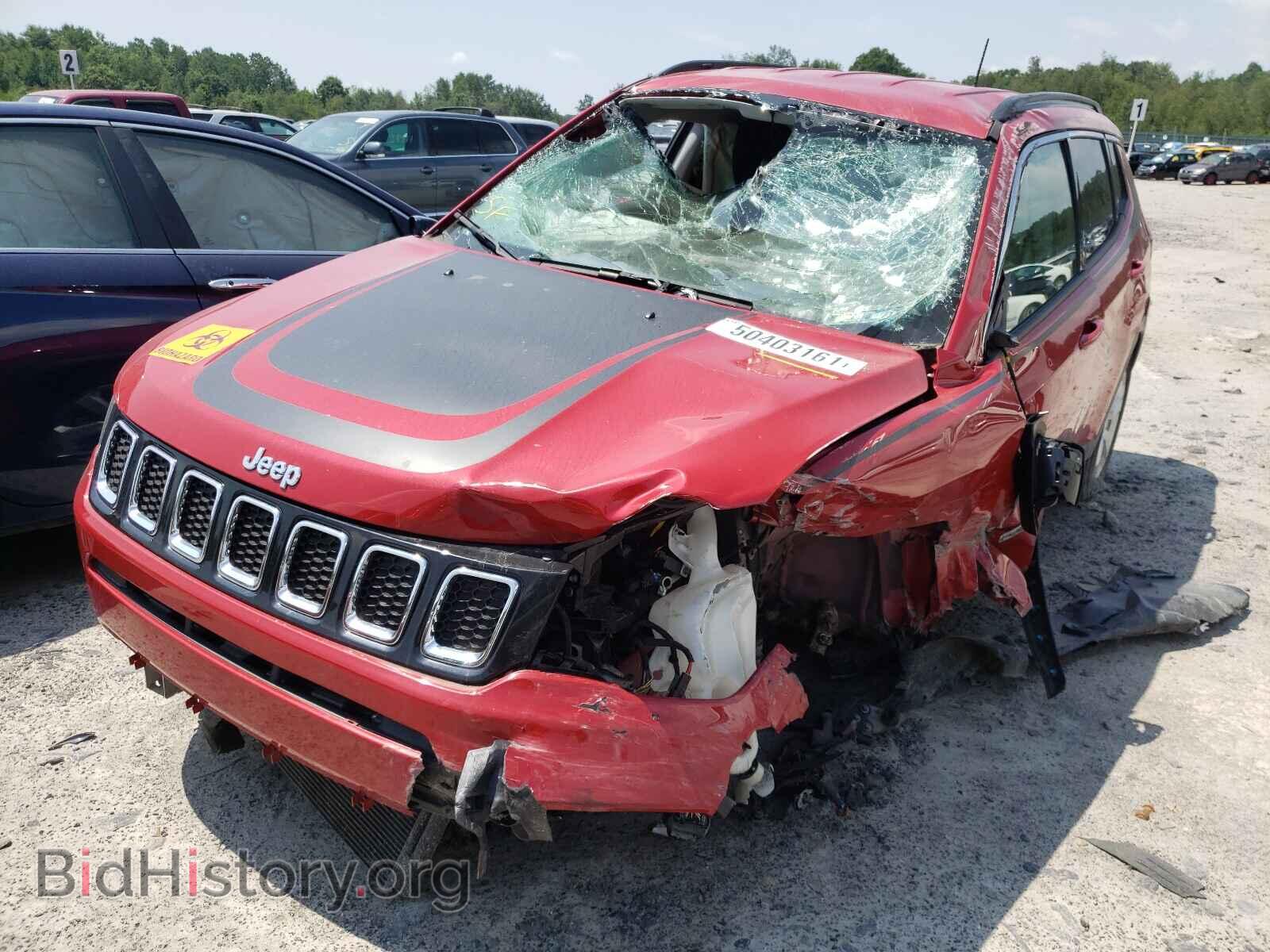 2018 JEEP COMPASS - VIN: 3C4NJDBB6JT231885 - Фото 2
