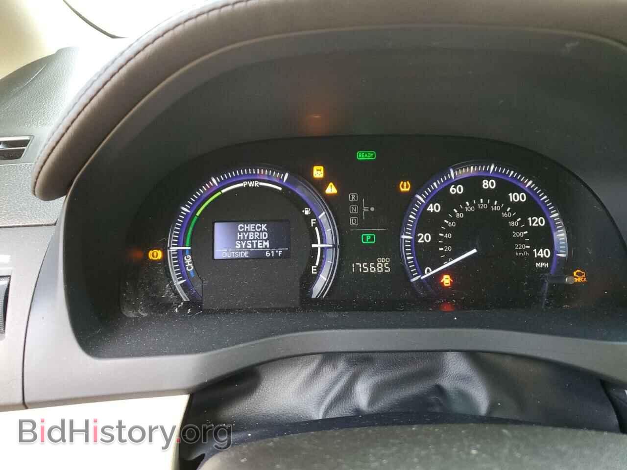 2011 LEXUS HS - VIN: JTHBB1BAXB2045936 - Фото 9