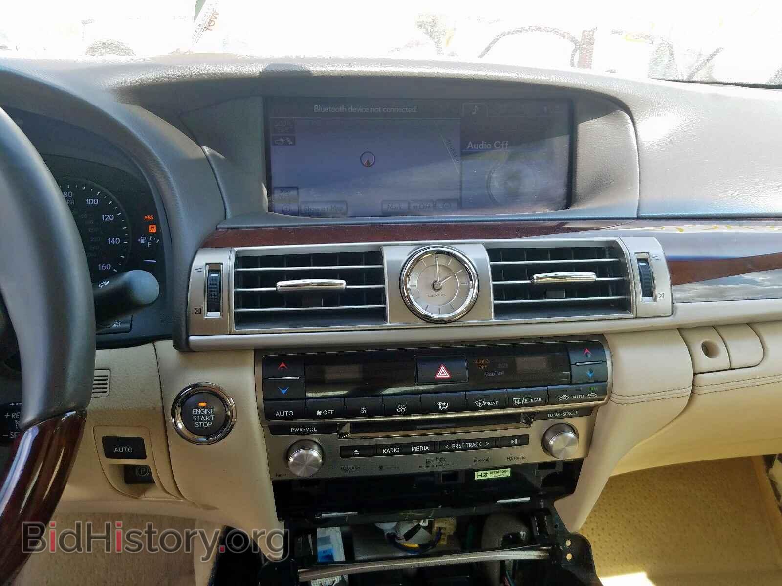 2013 LEXUS LS460 - VIN: JTHGL5EF6D5049999 - Фото 9