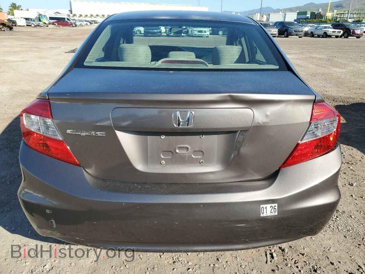 2012 HONDA CIVIC - VIN: 2HGFB2F5XCH526592 - Фото 6