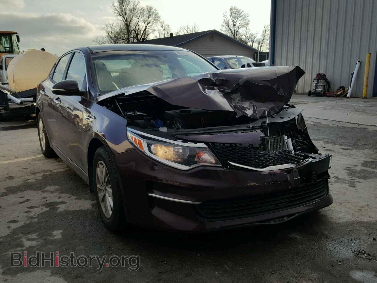 Photo 5XXGT4L33GG116482 - KIA OPTIMA 2016