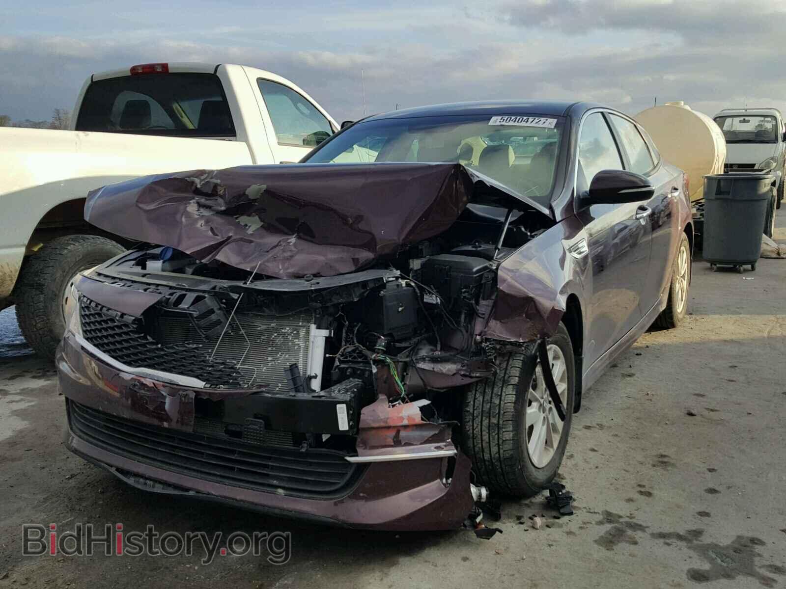 2016 KIA OPTIMA - VIN: 5XXGT4L33GG116482 - Фото 2