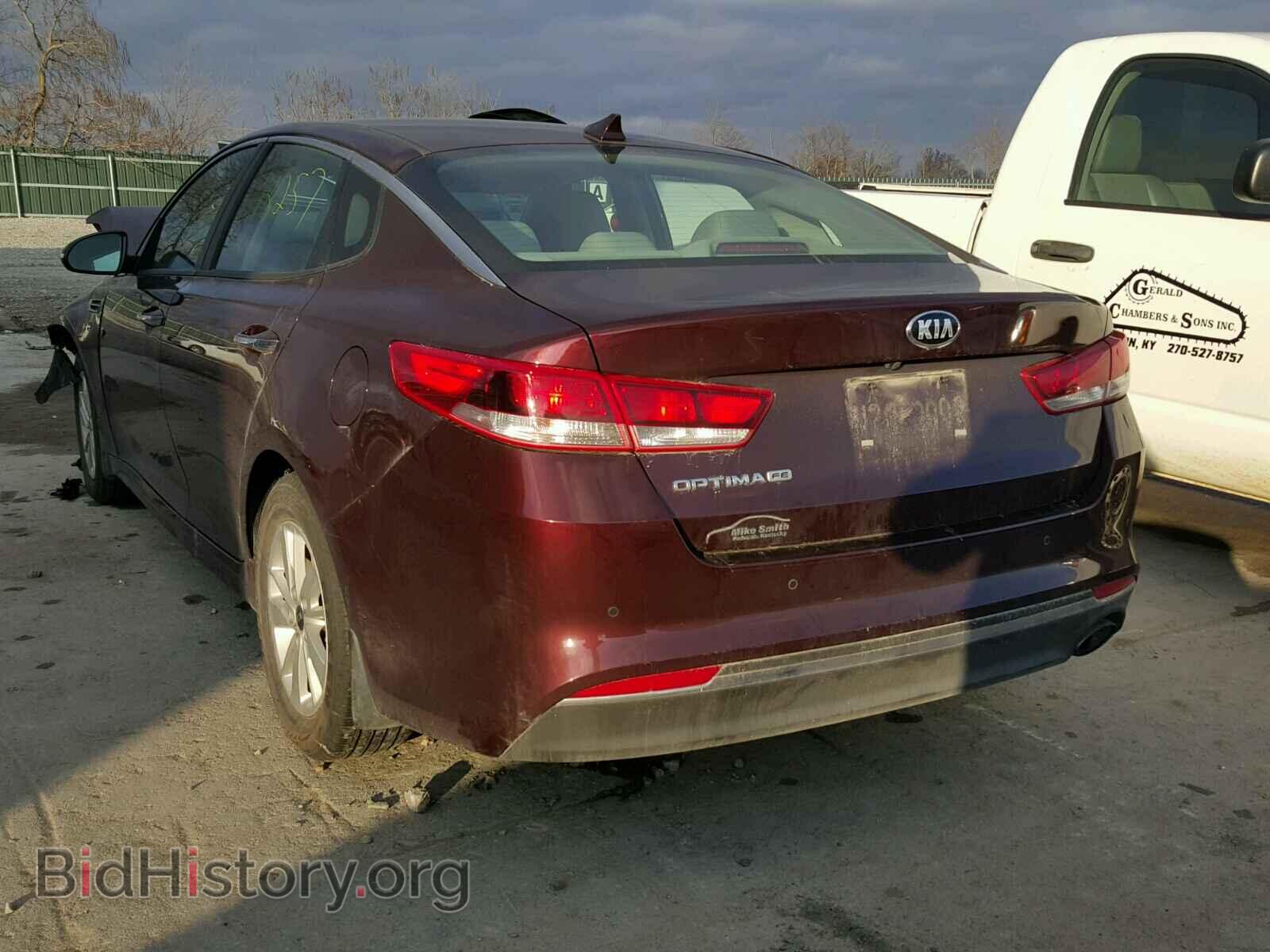 2016 KIA OPTIMA - VIN: 5XXGT4L33GG116482 - Фото 3