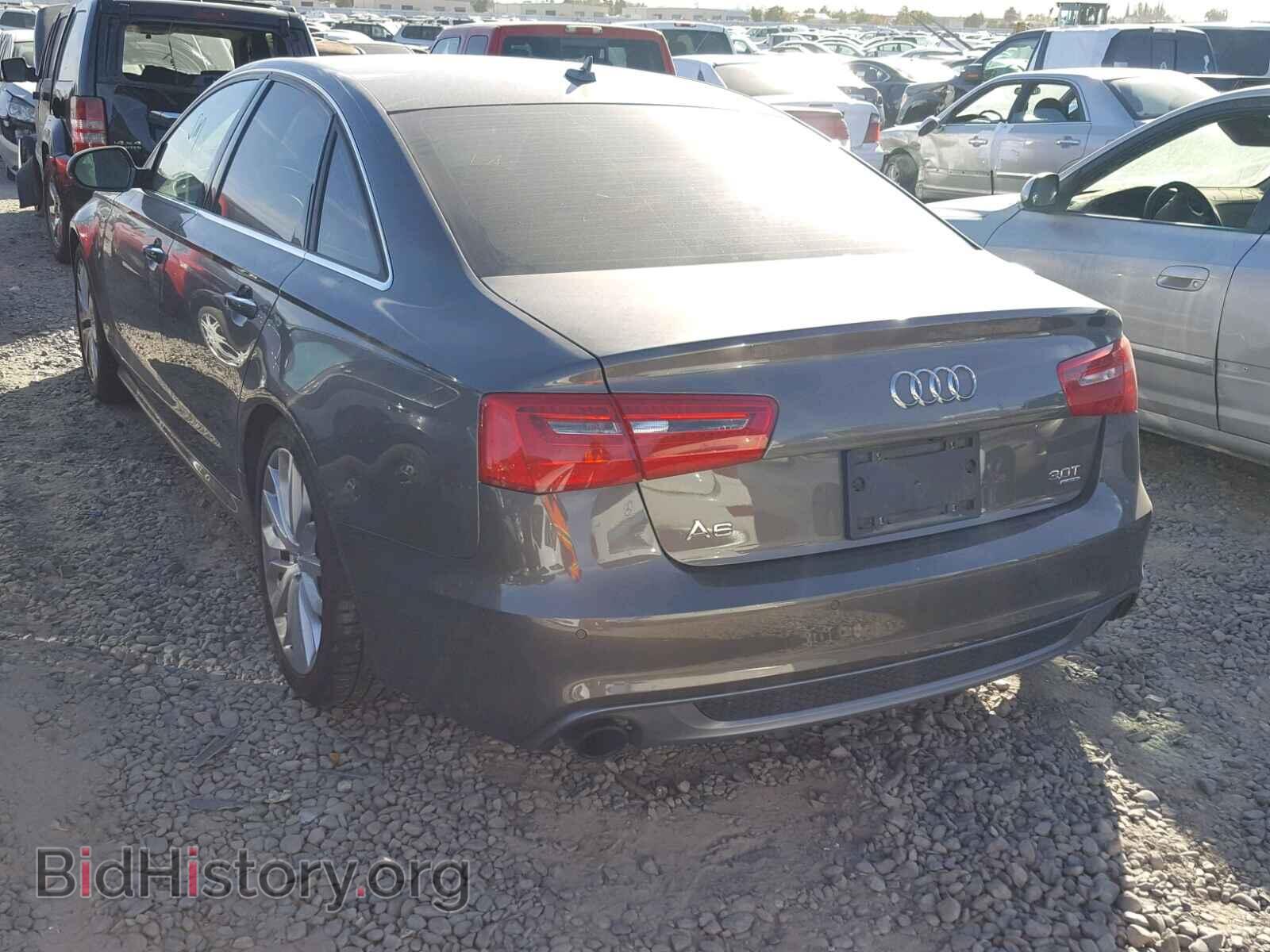 2013 AUDI A6 - VIN: WAUHGAFC7DN132040 - Фото 3