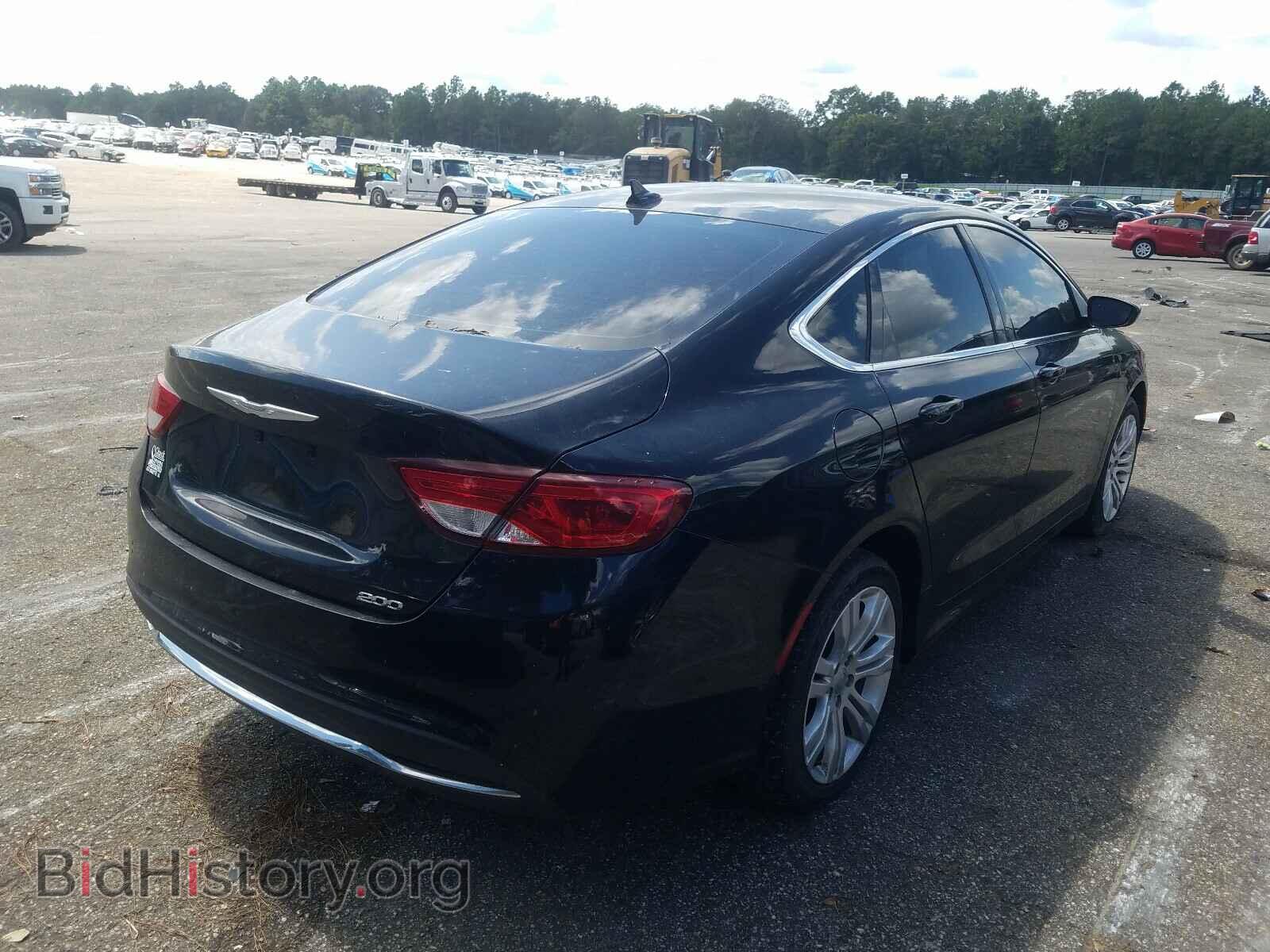 2016 CHRYSLER 200 - VIN: 1C3CCCAB2GN118624 - Фото 4