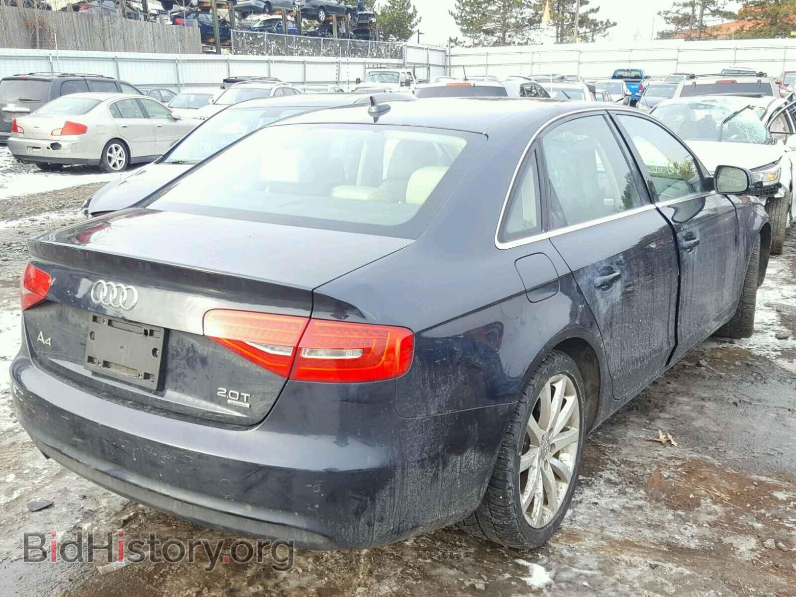 2013 AUDI A4 - VIN: WAUFFAFL6DA143998 - Фото 4