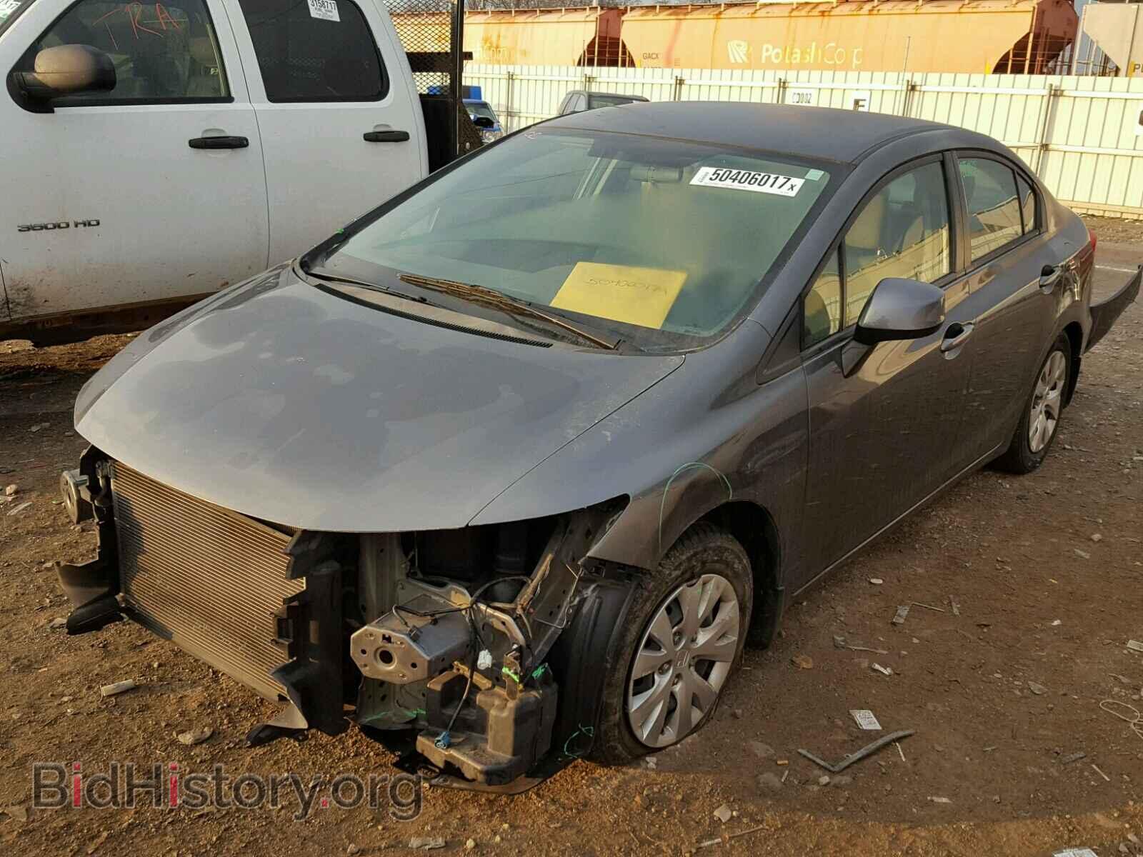 2012 HONDA CIVIC - VIN: 2HGFB2F53CH331563 - Фото 2