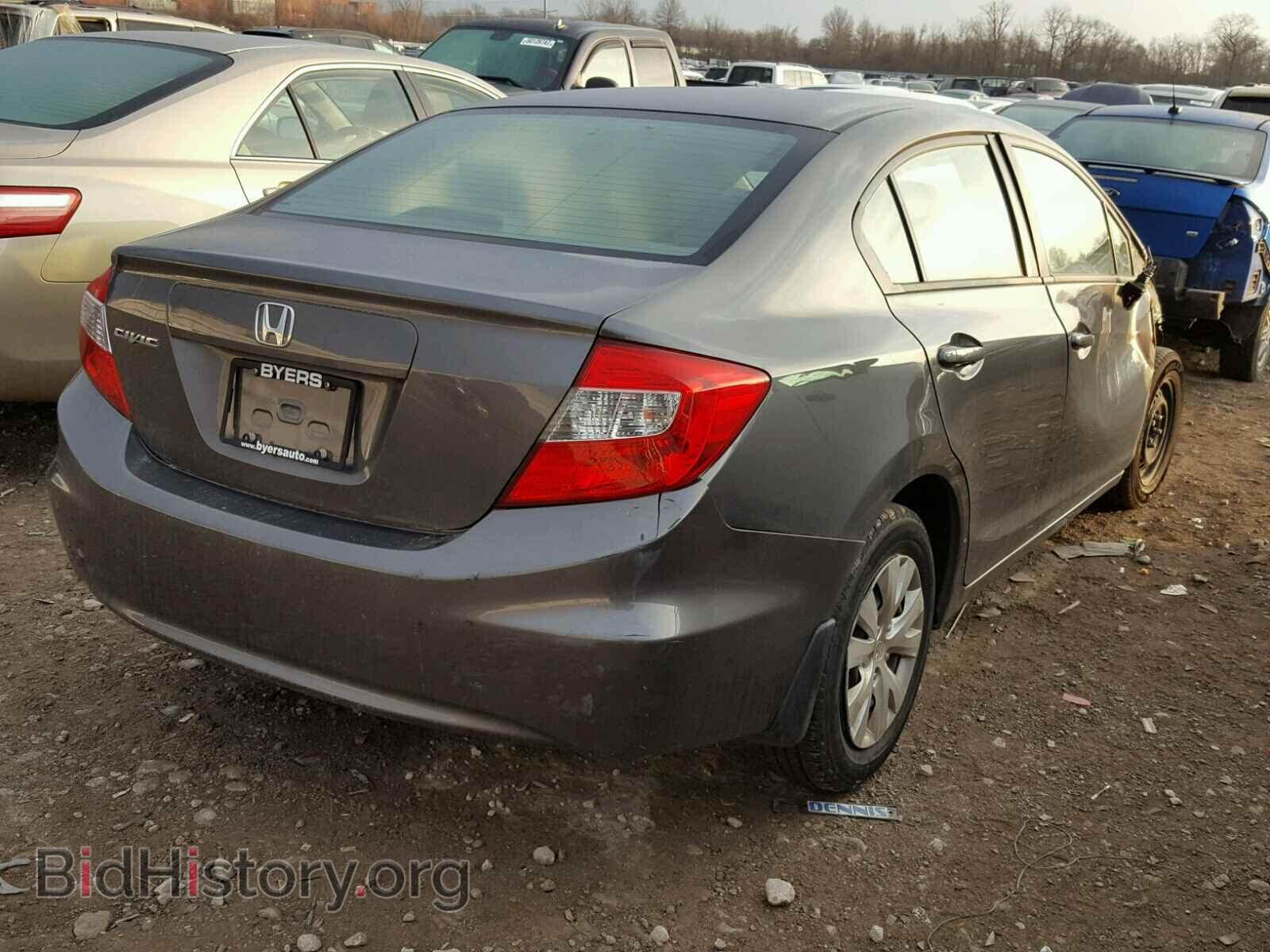 2012 HONDA CIVIC - VIN: 2HGFB2F53CH331563 - Фото 4