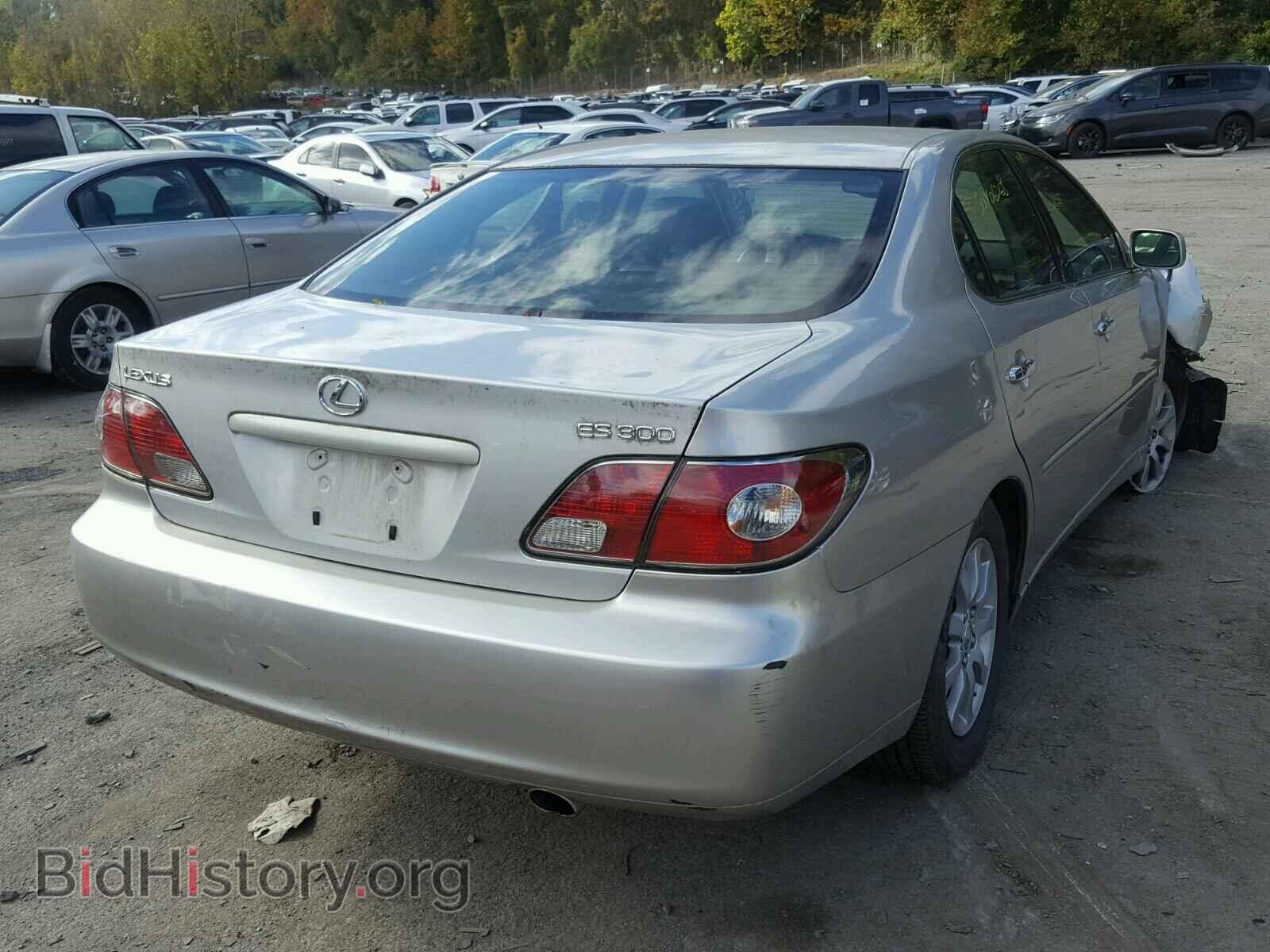 2003 LEXUS ES300 - VIN: JTHBF30G130097072 - Фото 4