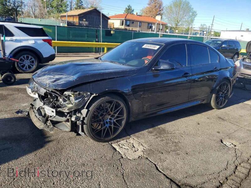 2018 BMW M3 (VIN WBS8M9C5XJ5J79082) — фото 1 из 13, Copart, повреждение: передняя часть