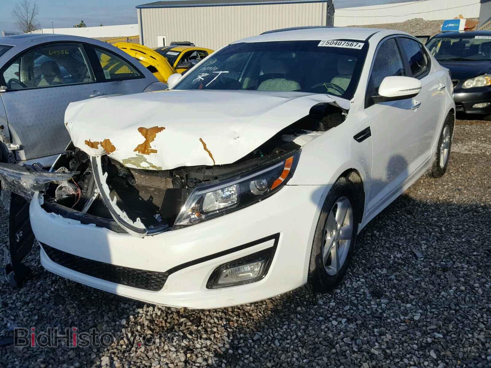 2014 KIA OPTIMA - VIN: 5XXGM4A78EG282027 - Фото 2