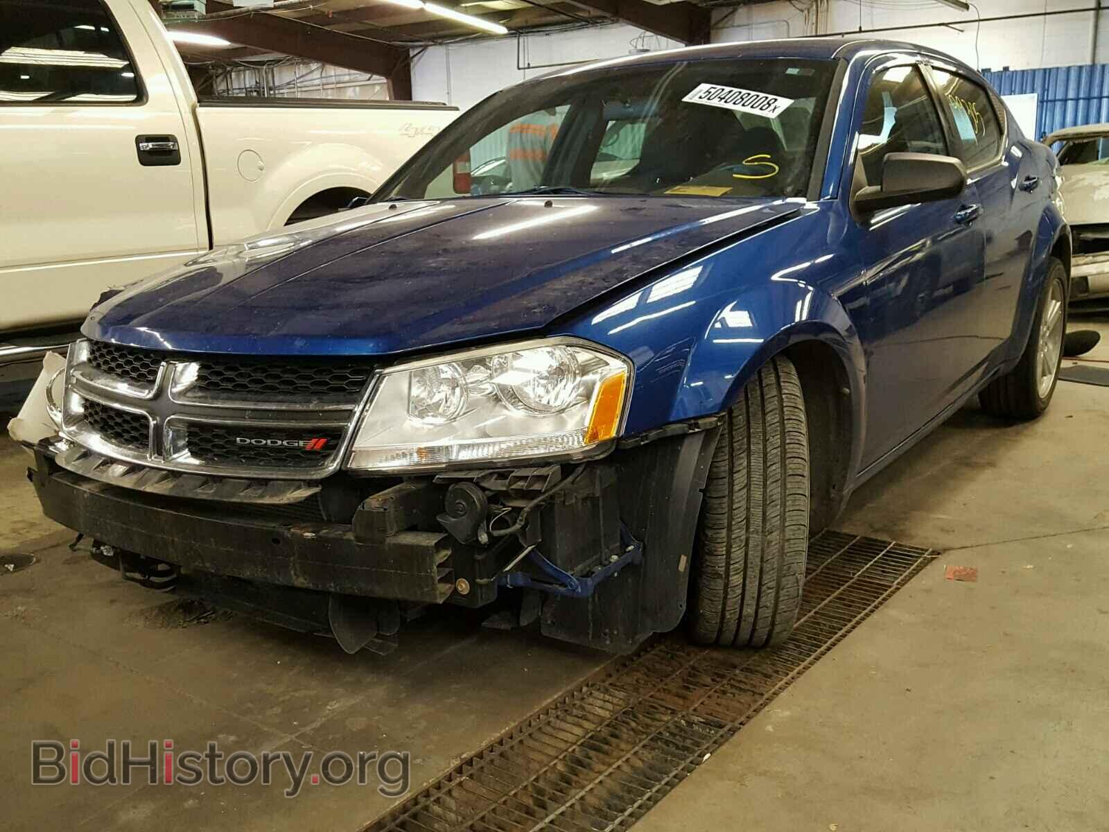 2013 DODGE AVENGER - VIN: 1C3CDZAB1DN649034 - Фото 2
