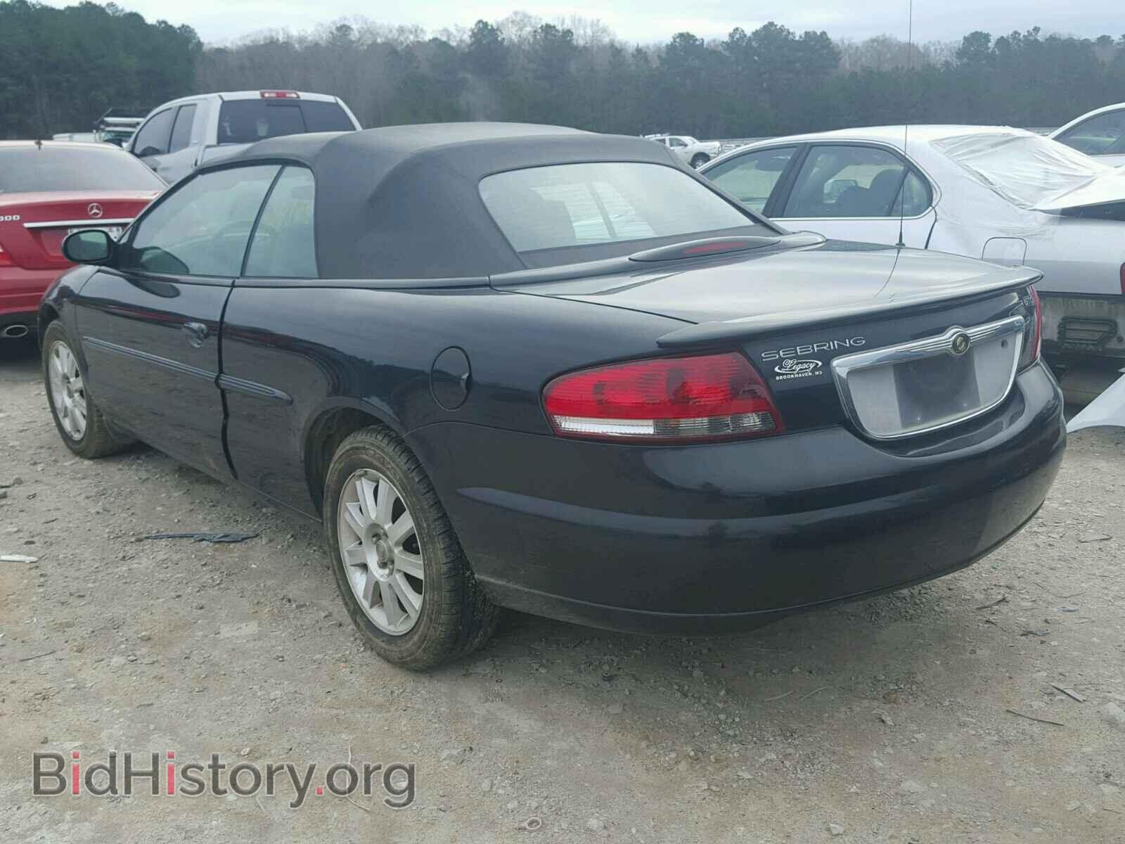 2006 CHRYSLER SEBRING - VIN: 1C3EL75R96N174436 - Фото 3