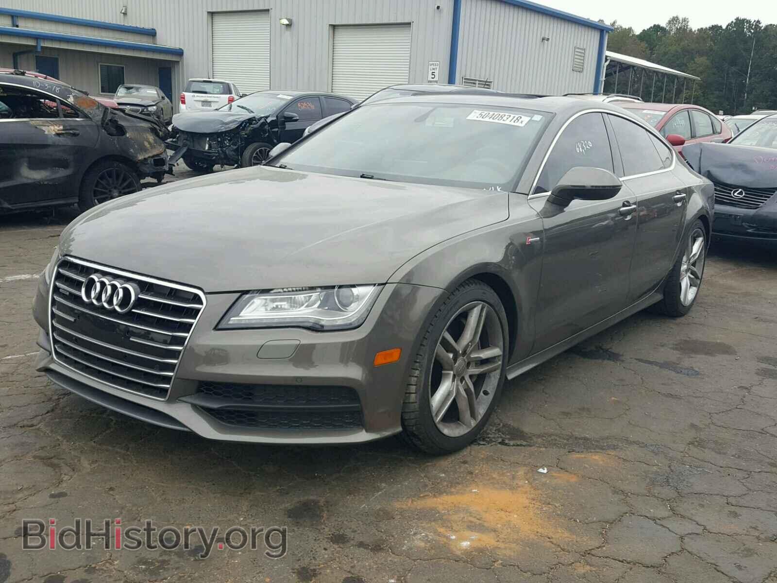 2012 AUDI A7 - VIN: WAUSGAFCXCN026380 - Фото 2