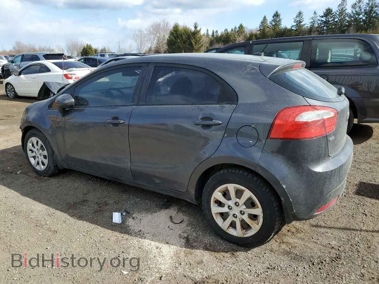 2013 KIA RIO - VIN: KNADM5A36D6803861 - Фото 2