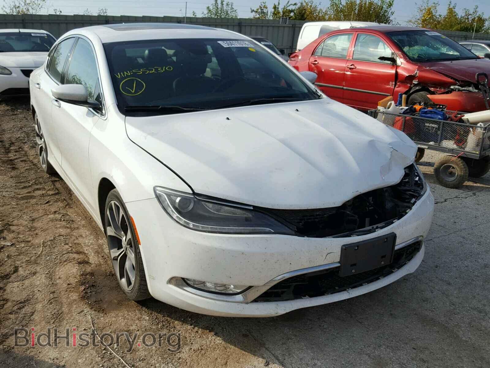Фотография 1C3CCCCB7FN552310 - CHRYSLER 200 2015