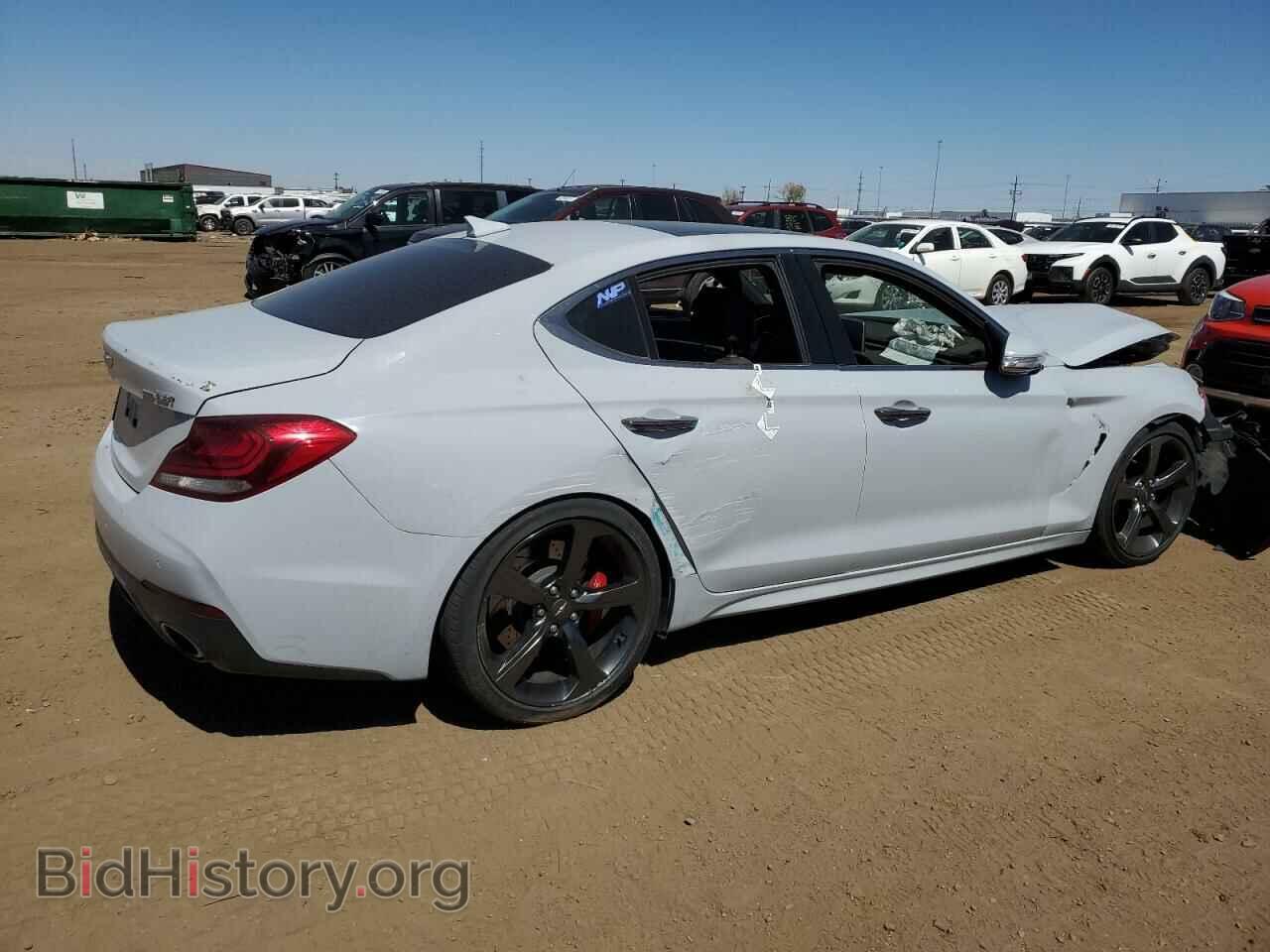 2020 GENESIS G70 - VIN: KMTG34LE4LU064044 - Фото 3