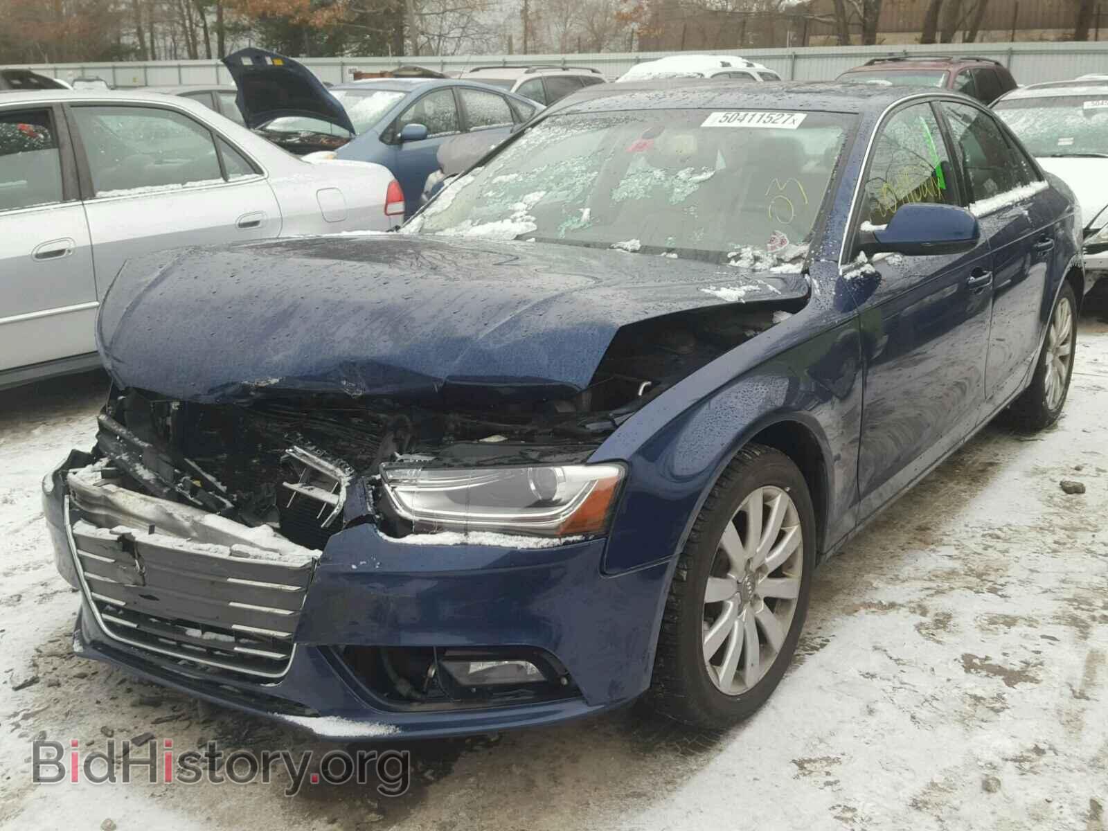 2013 AUDI A4 - VIN: WAUBFAFL1DN009584 - Photo 2