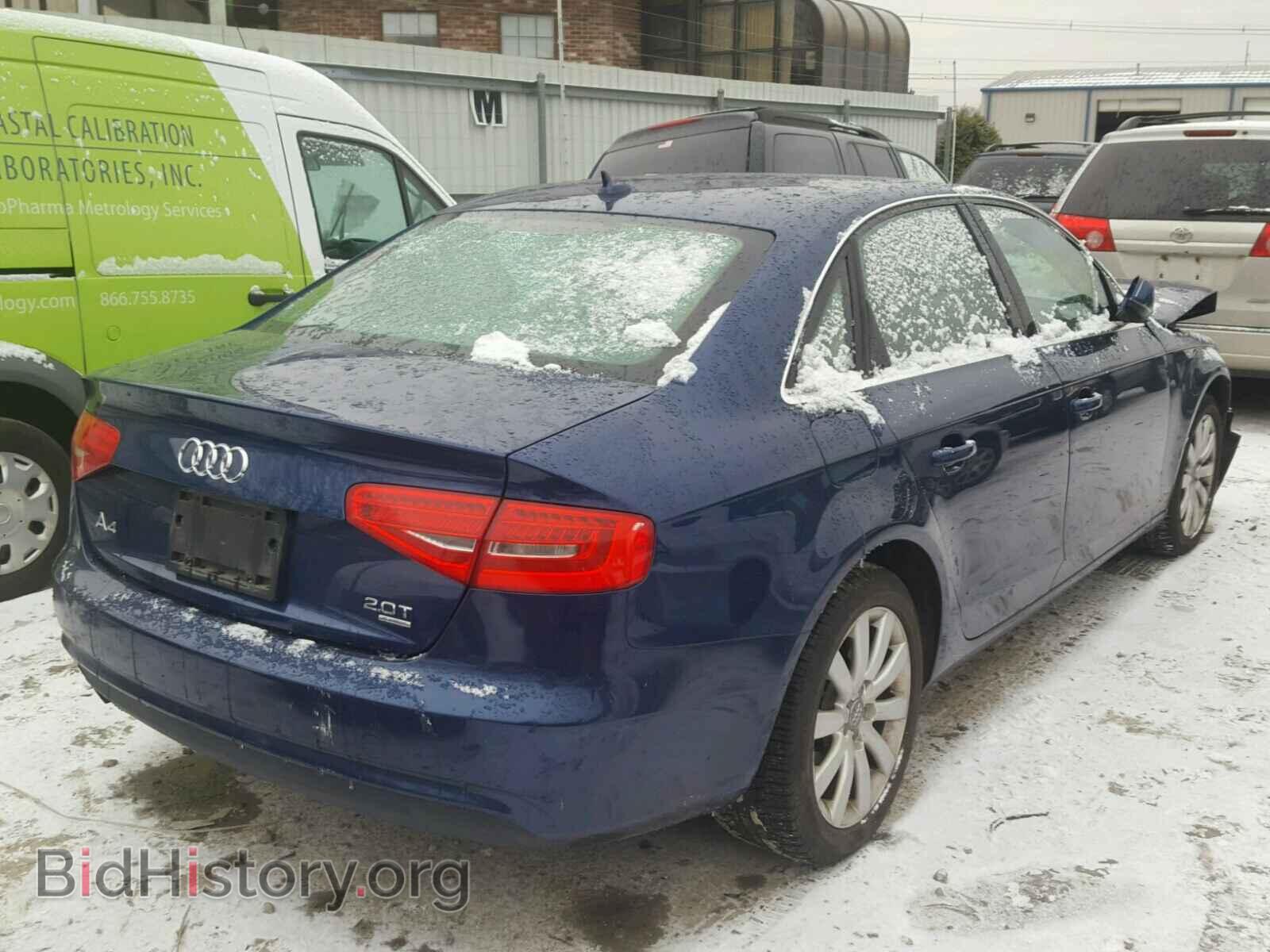 2013 AUDI A4 - VIN: WAUBFAFL1DN009584 - Photo 4