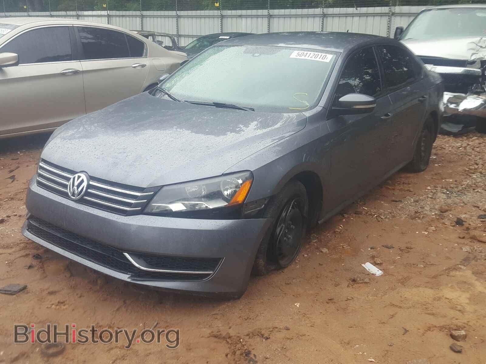2014 VOLKSWAGEN PASSAT - VIN: 1VWAT7A37EC052256 - Фото 2