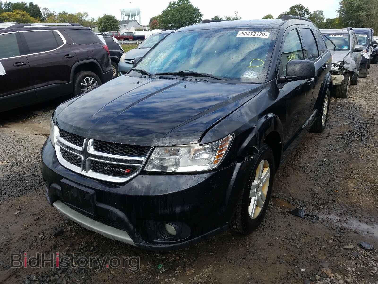 2012 DODGE JOURNEY - VIN: 3C4PDCBB0CT304391 - Фото 2