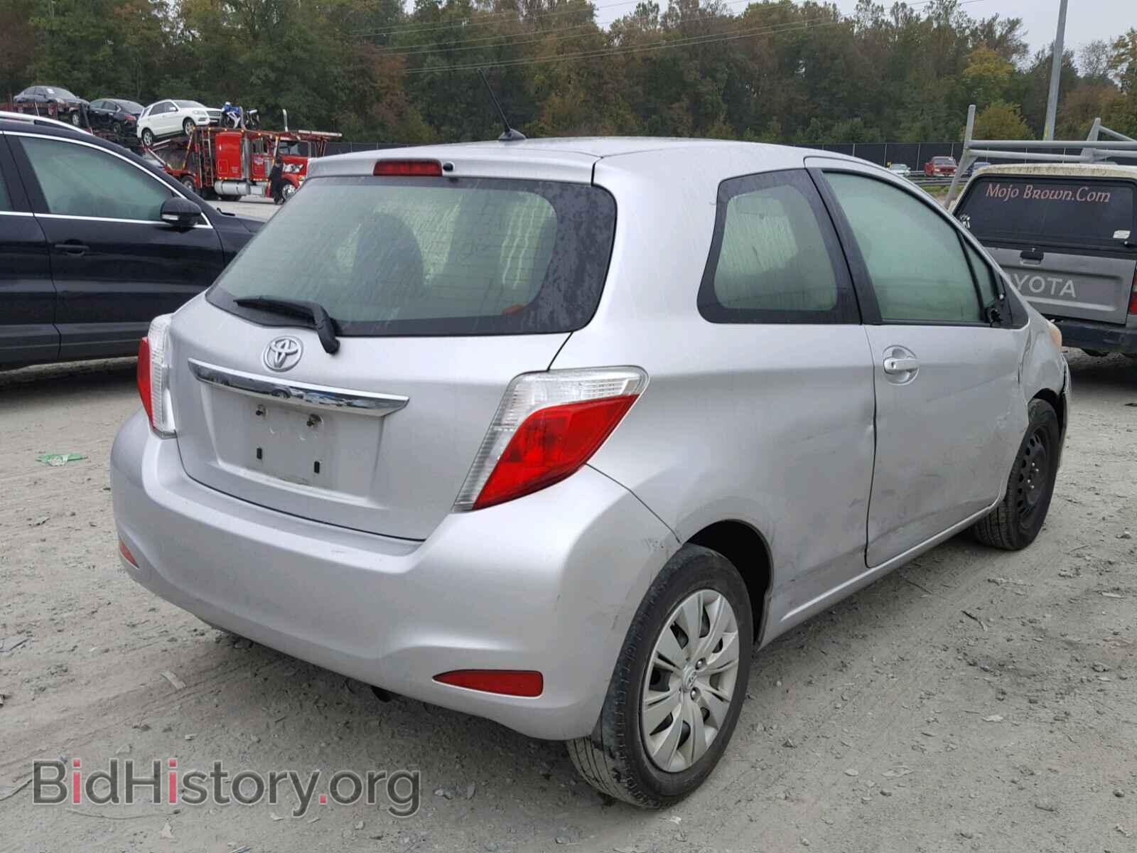 2012 TOYOTA YARIS - VIN: JTDJTUD34CD521663 - Фото 4