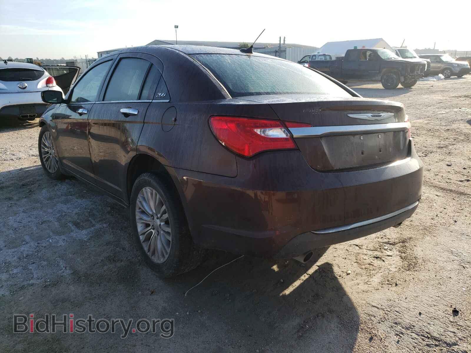 2012 CHRYSLER 200 - VIN: 1C3CCBCG3CN180501 - Фото 3