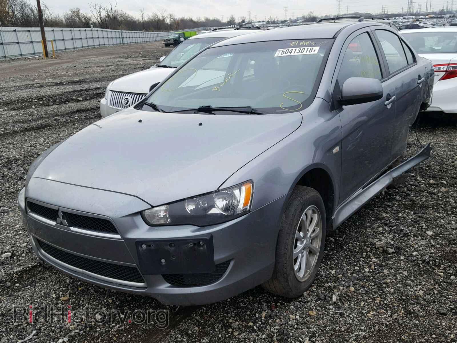 2012 MITSUBISHI LANCER - VIN: JA32V2FW6CU022808 - Фото 2