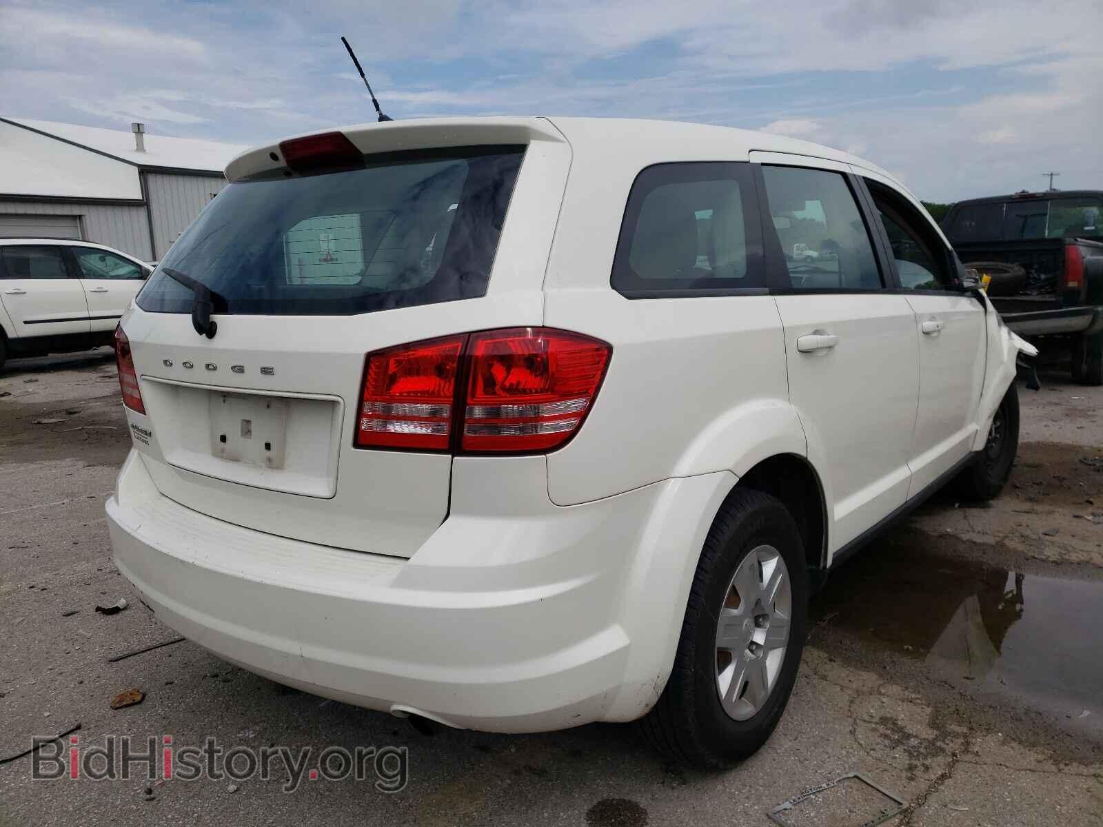 2012 DODGE JOURNEY - VIN: 3C4PDCAB7CT205228 - Фото 4