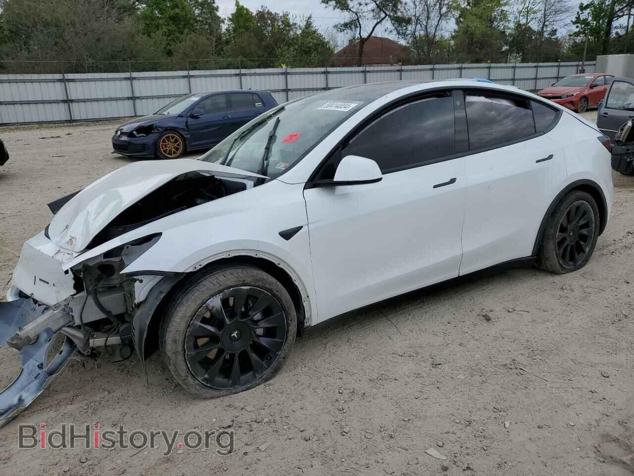 Photo 5YJYGDED1MF109091 - TESLA MODEL Y 2021