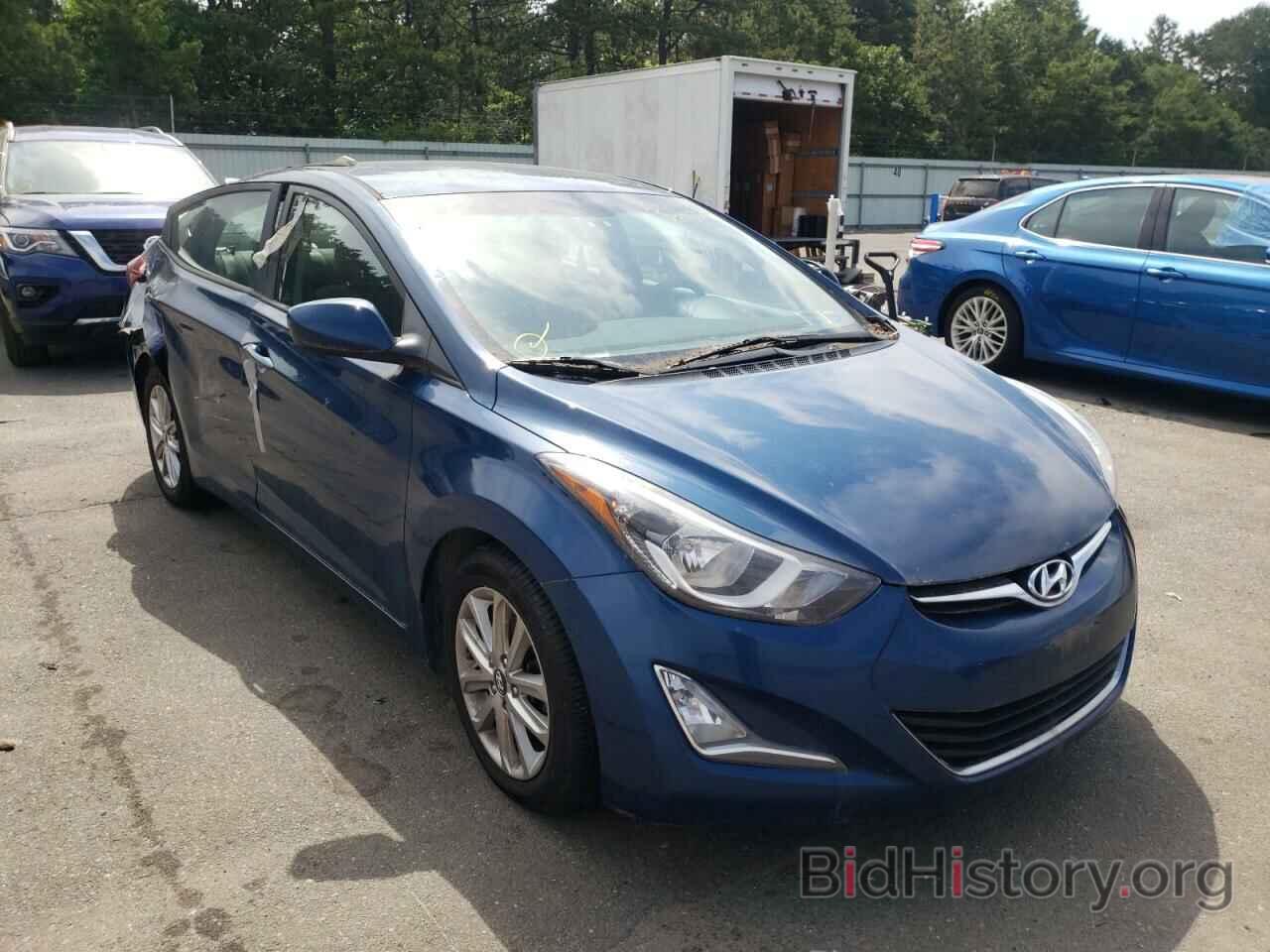 Photo KMHDH4AE6FU223328 - HYUNDAI ELANTRA 2015