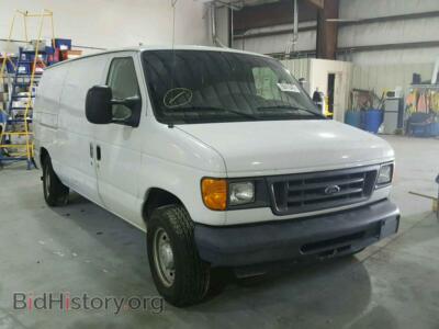 2006 Ford ECONOLINE, белый — VIN 1FTRE14W46DB10936, Copart