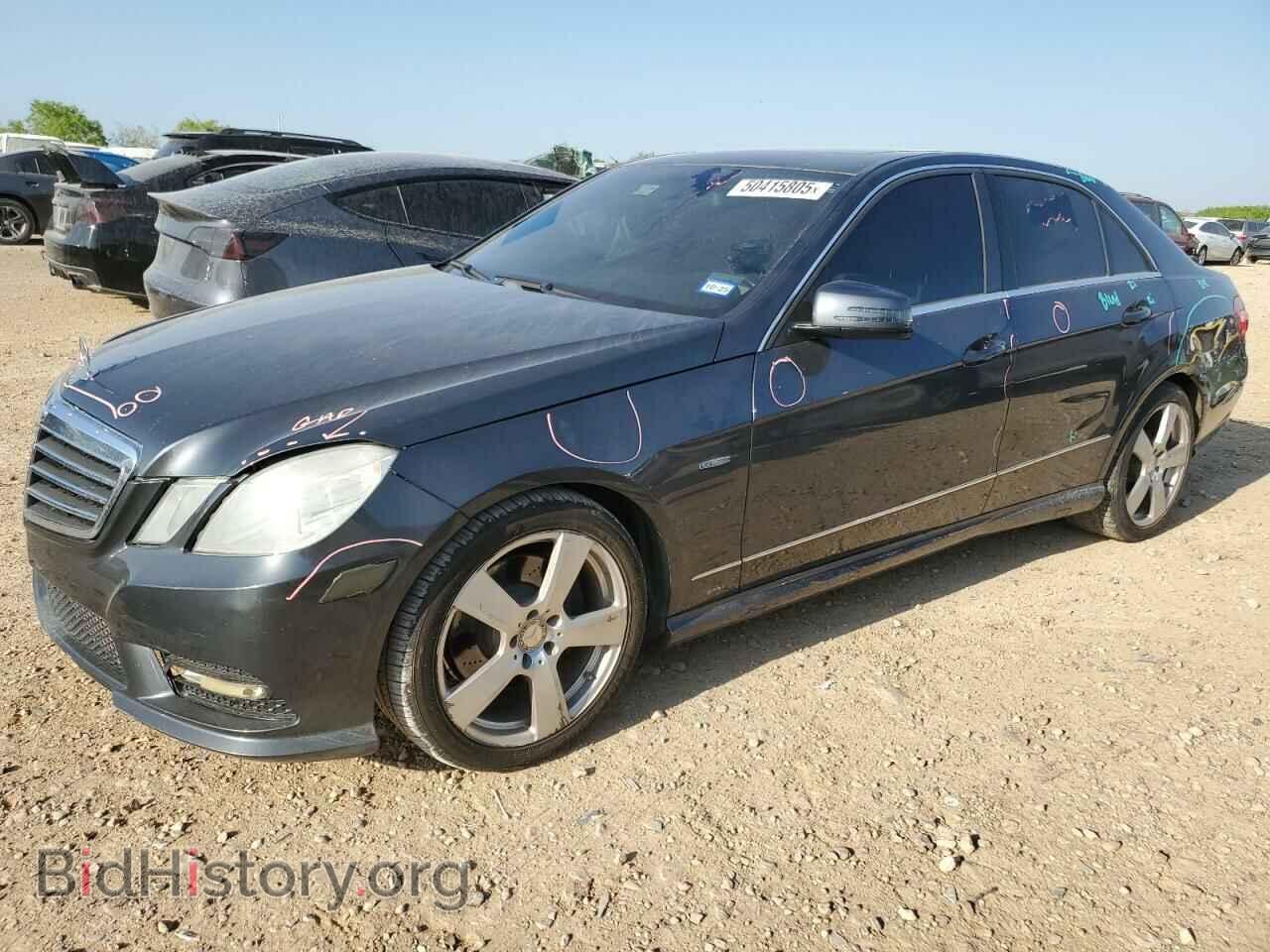 Photo WDDHF5KB6CA644068 - MERCEDES-BENZ E-CLASS 2012